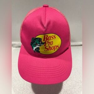 Bass Pro Shops "Gone Fishing" Pink Trucker Hat - Unisex